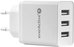everActive PHONE CHARGER 3X USB 3, 4A WHITE