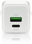 everActive PHONE CHARGER GAN 1X US B, 1X USB-C 20W WHITE