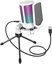 Fifine A6VW condenser gaming microphone (white)