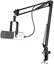 Fifine AM8TW gaming microphone with boom arm (white)