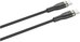 FIXED Braided Cable USB-C/USB-C, 1,2m, 100W, Black