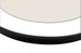 Focus Aster Round Black 50 cm