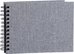 Focus Essence Wire-O 23x17 Grey w. black sheets