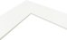 Focus Passepartout White w. white core 50x70/40x50