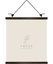 Focus Poster Hanger Magnetic Walnut 61cm