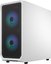 Fractal Design Focus 2 RGB White TG Clear Tint, Midi Tower, Power supply included No