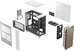 Fractal Design North Chalk White, Power supply included No