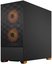 Fractal Design Pop Air RGB Orange Core TG Clear Tint, ATX, mATX, Mini ITX, Power supply included No