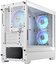 Fractal Design Pop Mini Air RGB White TG Clear Tint, mATX, Mini ITX, Power supply included No