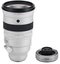 Fujifilm XF 200mm F2 R LM OIS WR su XF 1.4x TC F2 WR telekonverteriu