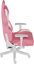 Genesis Gaming Chair Nitro 710 Backrest upholstery material: Eco leather, Seat upholstery material: Eco leather, Base material: Nylon, Castors material: Nylon with CareGlide coating | Pink/White