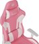 Genesis Gaming Chair Nitro 710 Backrest upholstery material: Eco leather, Seat upholstery material: Eco leather, Base material: Nylon, Castors material: Nylon with CareGlide coating | Pink/White