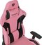 Genesis Gaming Chair Nitro 720 Backrest upholstery material: Eco leather, Seat upholstery material: Eco leather, Base material: Metal, Castors material: Nylon with CareGlide coating | Black/Pink