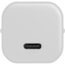 Goobay 59716 USB-C PD GaN Fast Charger Nano (30 W), White Goobay USB-C PD GaN Fast Charger Nano (30 W) 59716