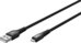 Goobay Lightning USB-A Supersoft Textile Cable with Metal Plugs | 74504