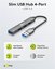 Goobay Slim 4-Port USB Hub, USB-A to USB-A, 5 Gbit/s | 74456
