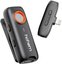 Hohem MIC 01 Wireless Lavalier Microphone (2TX + 1RX + Charging Case)