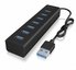 IcyBox ICY BOX IB-HUB1700-U3 7-Port USB HUB+powerada