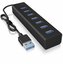 IcyBox ICY BOX IB-HUB1700-U3 7-Port USB HUB+powerada
