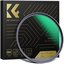 K&F 67MM Nano-X Black Mist Filter 1/4, HD, Waterproof, Anti Scratch, Green Coated