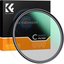 K&F 82MM C Series Black Mist Filter 1/4, Ultra-thin multilayer Green Coating