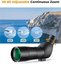K&F Concept 20-60X60 HD Spotting Scope - BAK4 45 Degree,for Hunting, Shooting, Viewing Wildlife Scen