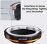 K&F Concept 2022 New Design High Precision Lens Adapter Mount, L/M-E IV PRO