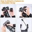 K&F Concept Double Adjustable Digital Camera Shoulder
