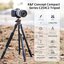 K&F Concept K&F 1.7m Carbon Fiber Travel Tripod Max Height,lightweight tripod 15kg Load for DSLR Cameras A254C4+BH-35L
