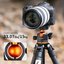 K&F Concept K&F 1.7m Carbon Fiber Travel Tripod Max Height,lightweight tripod 15kg Load for DSLR Cameras A254C4+BH-35L
