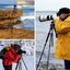 K&F Concept K&F 1.7m Carbon Fiber Travel Tripod Max Height,lightweight tripod 15kg Load for DSLR Cameras A254C4+BH-35L