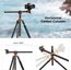 K&F Concept K&F 2.4m Overhead Camera Tripod Transverse Center Column 10kg Load with Detachable Monopod
