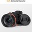 K&F Concept K&F 55MM Lens Caps Kit with K&F LOGO Caps*2+Anti-lost rope*2+vacuum cleaning cloth*1