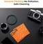 K&F Concept K&F 55MM Lens Caps Kit with K&F LOGO caps*3+Anti-lost rope*3+vacuum cleaning cloth*3