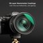 K&F Concept K&F 62MM C Serie White Mist Filter Cinematic Effect Filter with 18 Multi-Layer Coatings