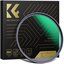 K&F Concept K&F 72MM Nano-X Black Mist Filter 1/8, HD, Waterproof, Anti Scratch, Green Coated