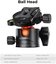 K&F Concept K&F A255C2+BH-36L Professional Carbon Fiber Tripod 15kg
