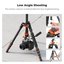 K&F Concept K&F Carbon Fiber Lightweight Camera Tripod with Hydraulic Video Tripod Head O255C4+FH-03