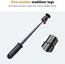 K&F Concept K&F Cell Phone Tripod MS02 34cm phone tripod with remote Black Orange