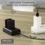 K&F Concept K&F EN-EL15 2000mAh Digital Camera Dual Battery with Dual Channel Charger, for Nikon Camera Charger
