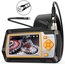 K&F Concept K&F Industrial Endoscope Dual Lens Inspection Camera 5.5mm with Metal Cable and 4.3' IPS Hard Screen, 8 LED Lights Hydro Camera, 20M