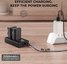 K&F Concept K&F LPE6NH 2250mAh Digital Camera Dual Battery with Dual Channel Charger, for Canon Camera Charger