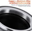K&F Concept K&F M42 Lens to Sony NEX E-Mount Camera for Sony Alpha NEX-7 NEX-6 NEX-5N NEX-5 NEX-C3 NEX-3