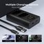 K&F Concept K&F NP-FW50 Digital Camera Dual LED Display Screen charger; Supports Micro USB and Type-C charging