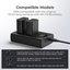 K&F Concept K&F NP-FW50 Digital Camera Dual LED Display Screen charger; Supports Micro USB and Type-C charging
