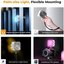 K&F Concept K&F RGB Full Color Portable Photography Light 360&deg; 2500K - 9900K CRI 96+ Built-in 2000mAh Battery 21 Lighting Effects White
