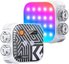 K&F Concept K&F RGB Full Color Portable Photography Light 360&deg; 2500K - 9900K CRI 96+ Built-in 2000mAh Battery 21 Lighting Effects White