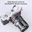 K&F Concept KF,M10126,HIGH PRECISION LENS ADAPTER,Anti reflection，M42-M4/3 IV PRO