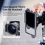 K&F High-End Square Bracket System, with built-in 95mm CPL, with 67/72/77/82mm adapter ring, Square