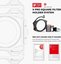 K&F High-End Square Bracket System, with built-in 95mm CPL, with 67/72/77/82mm adapter ring, Square